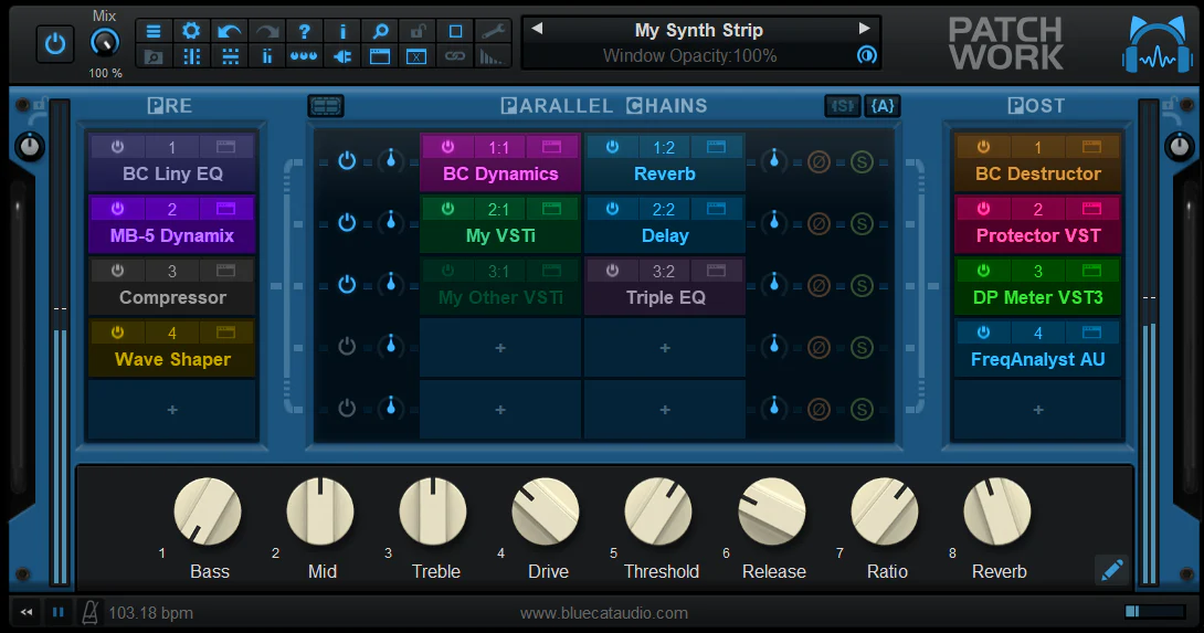 Blue Cat Patchwork Modular Effect – Professional Audio Software & Plugin