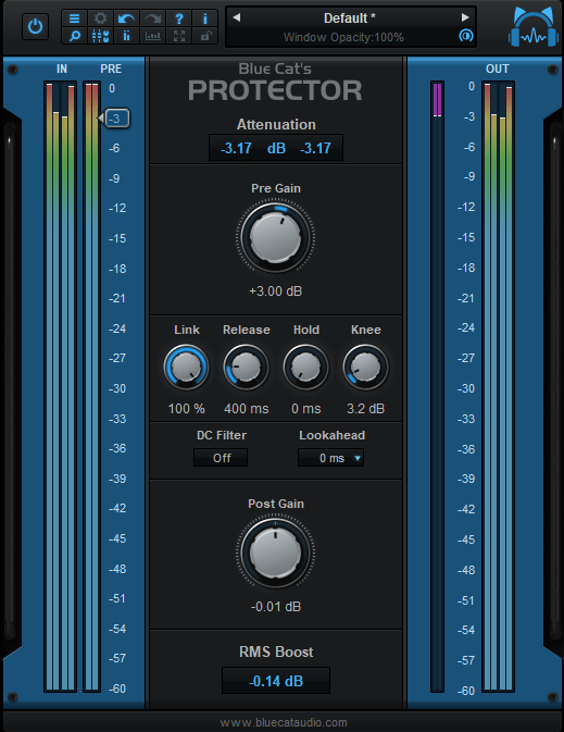 Blue Cat Protector Limiter – Professional Audio Software & Plugin