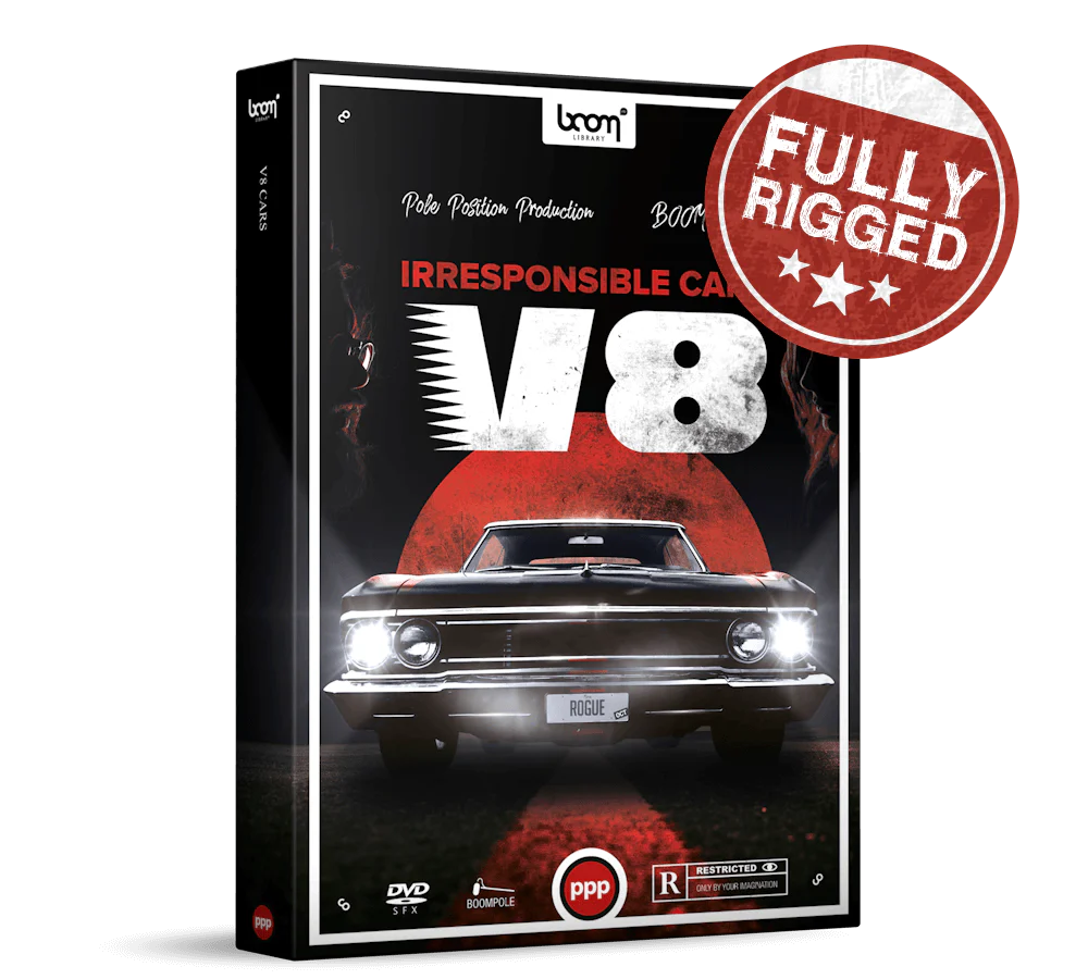 Boom Cars V8 Fully Rigged Sound Effects Library – Professional Audio Software & Plugin