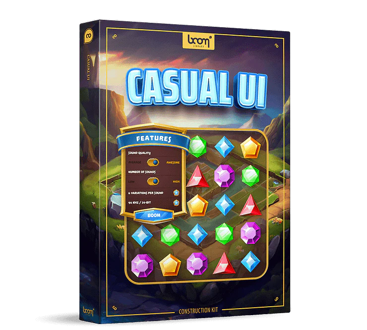 Boom Casual UI CK: Casual User Interface – Professional Audio Software & Plugin