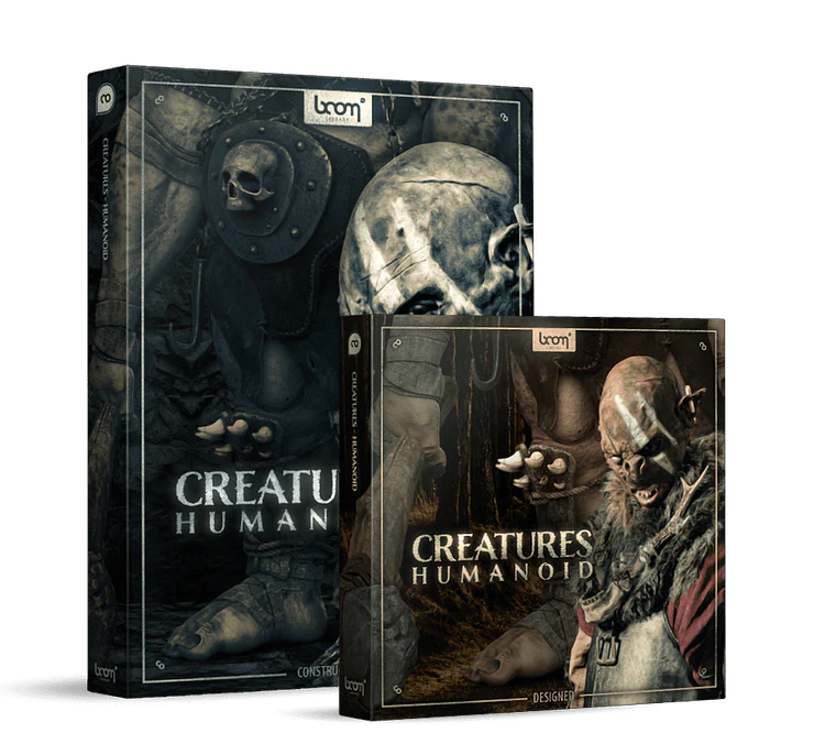 Boom Creatures Humanoid Bundle: Humanoid Creature Sounds – Professional Audio Software & Plugin