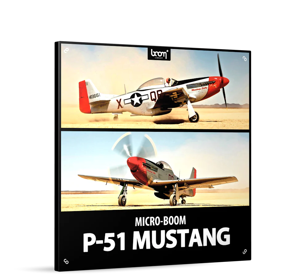 Boom P-51 Mustang: Iconic Aircraft Sounds – Professional Audio Software & Plugin - Image 2