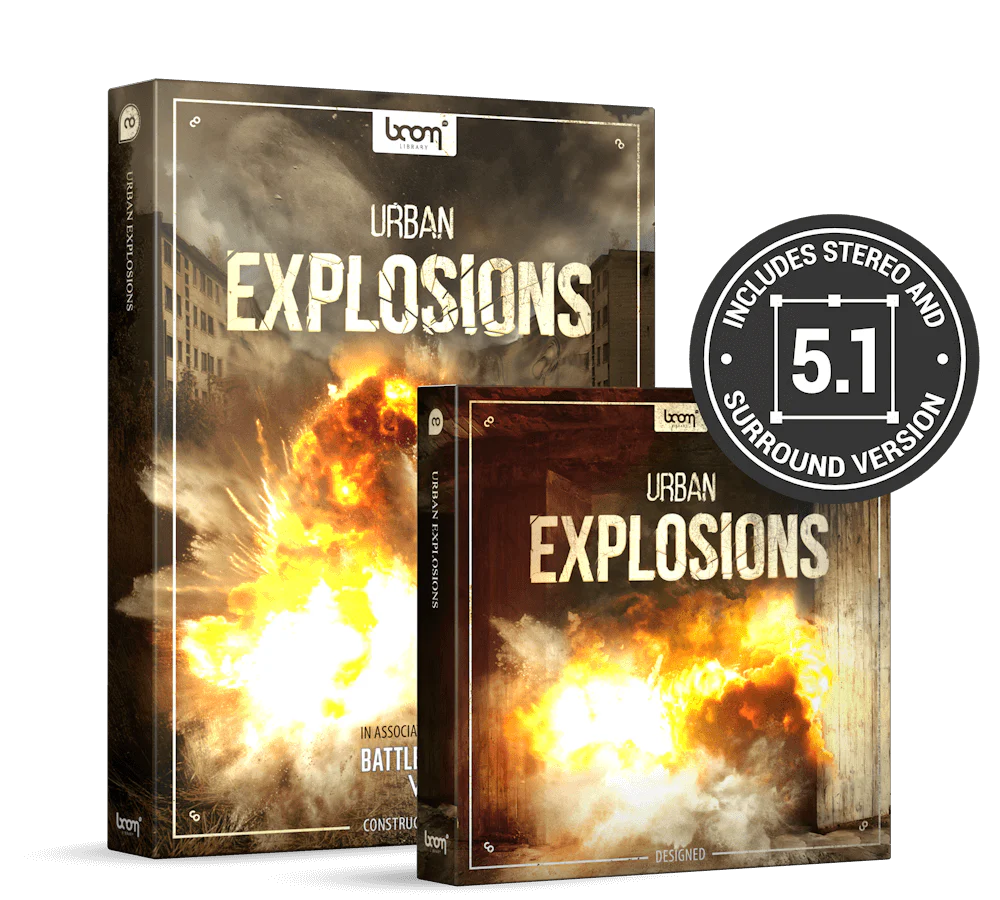 Boom Urban Explosion Sound Effects – Professional Audio Software & Plugin - Image 2