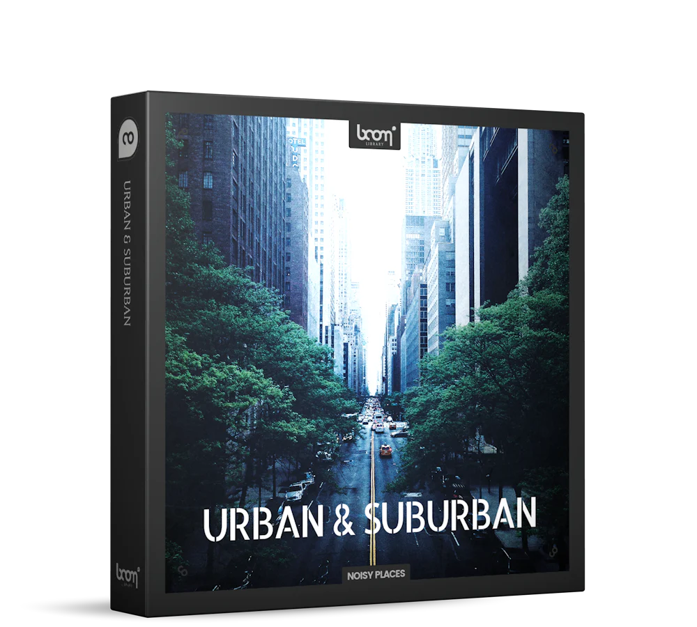Boom Urban & Suburban: City Soundscapes – Professional Audio Software & Plugin