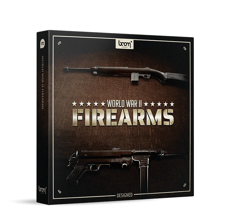 Boom World War II Firearms Designed: World War II Firearms Sound Effects – Professional Audio Software & Plugin