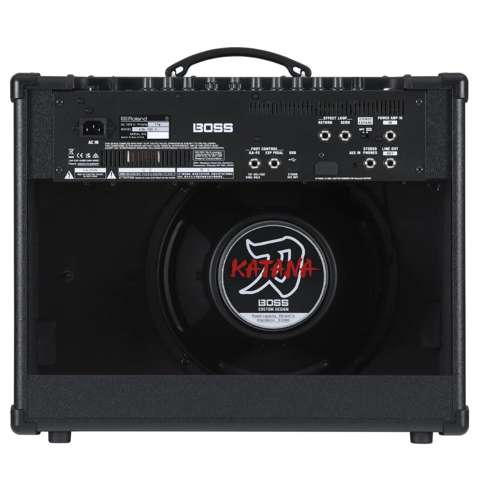 Boss Katana 100 Gen 3 100 Watt 12 Inch Combo Guitar Amplifier with Cable, Polishing Cloth and E-Book - Image 6