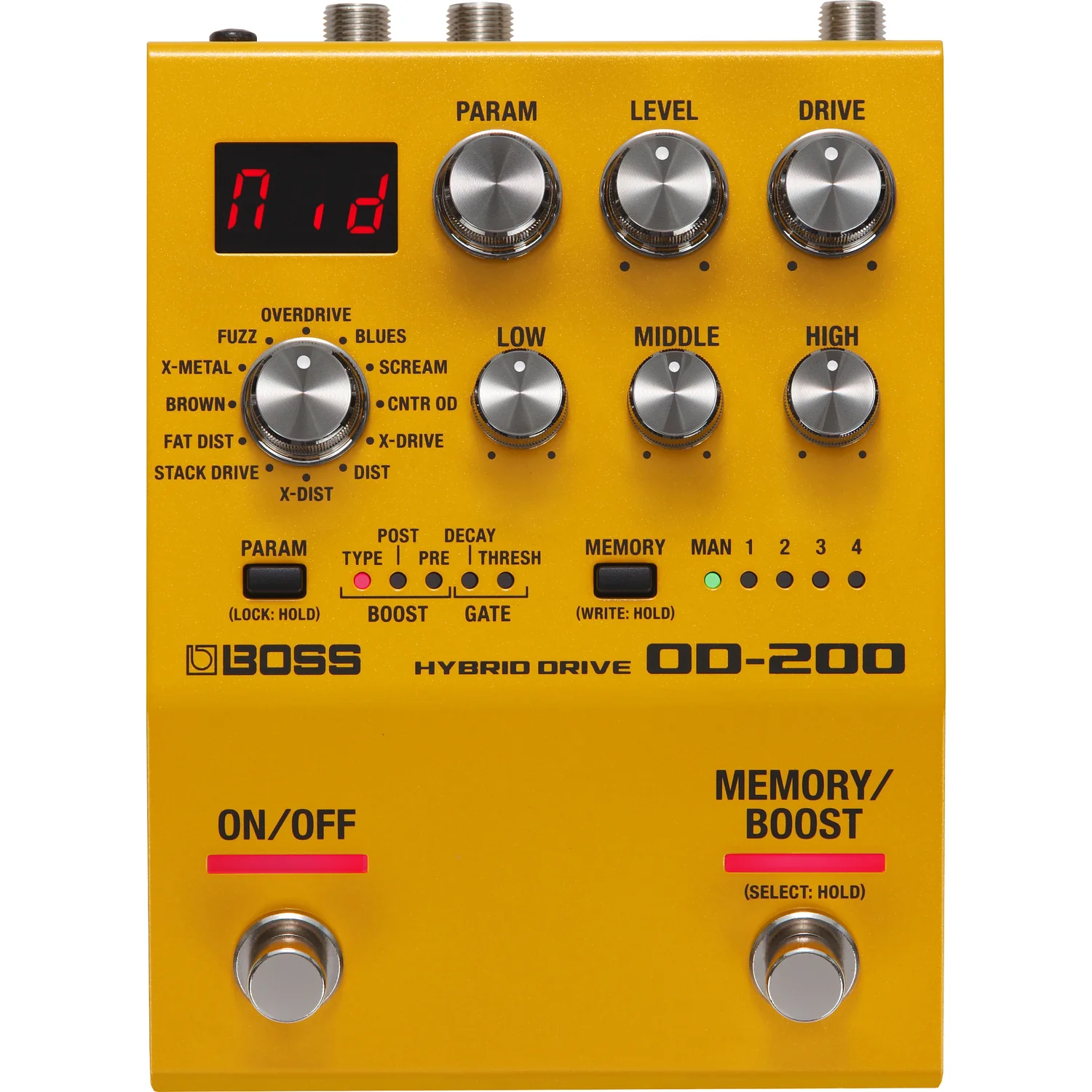 Boss OD-200 Hybrid Drive Effect Pedal