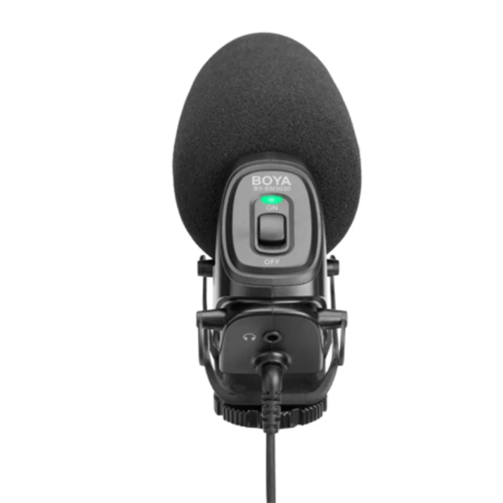 Boya BY-BM3030 On-Camera Super-Cardioid Condenser Shotgun Microphone - Image 3