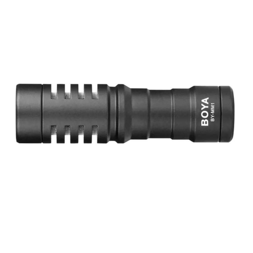 Boya BY-MM1 Universal Cardioid Condenser Microphone - Black - Image 3