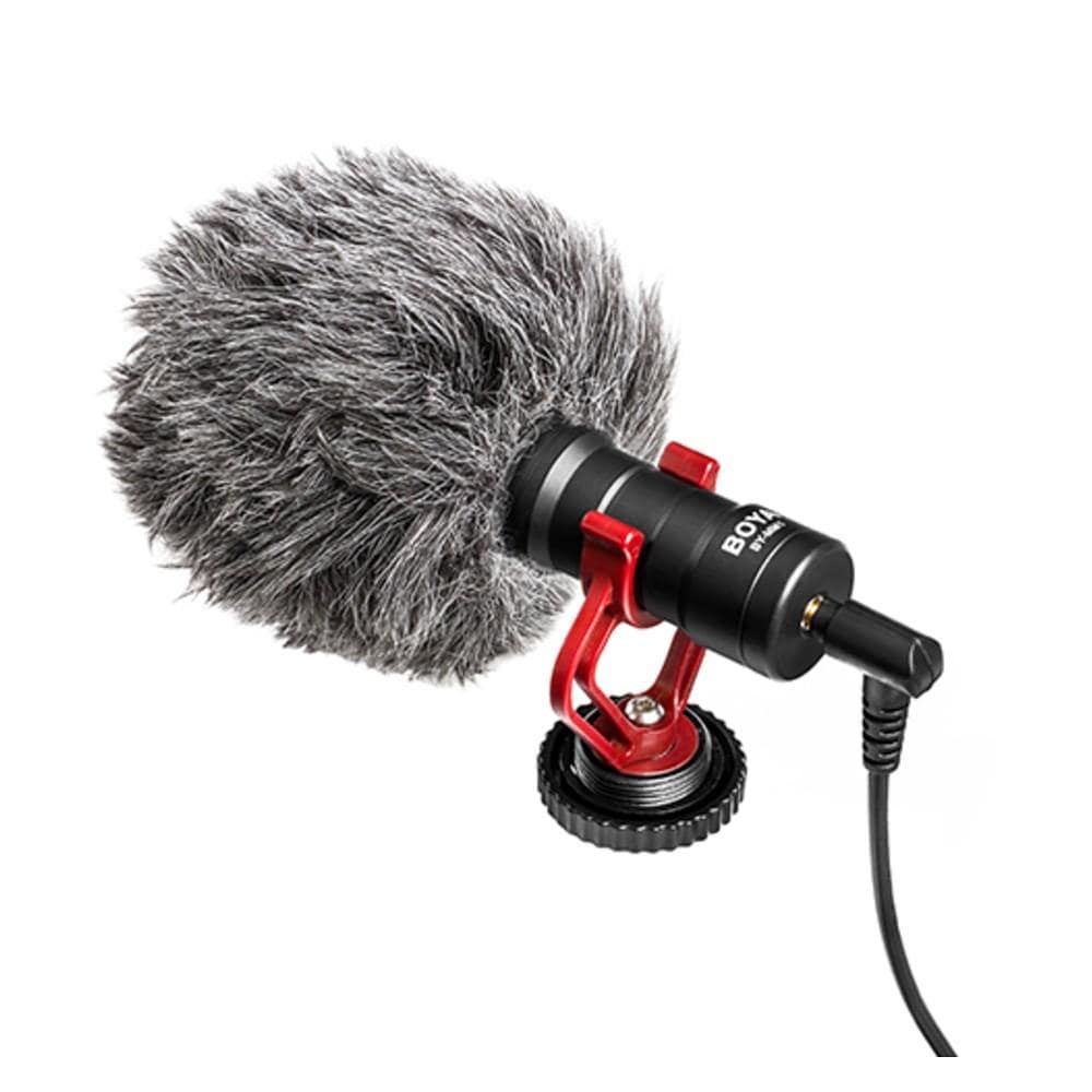 Boya BY-MM1 Universal Cardioid Condenser Microphone - Black - Open Box - Image 5