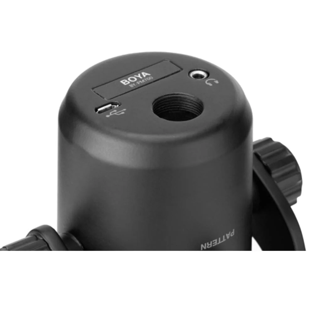 Boya BY-PM700 USB Condenser Microphone - Black - Image 5