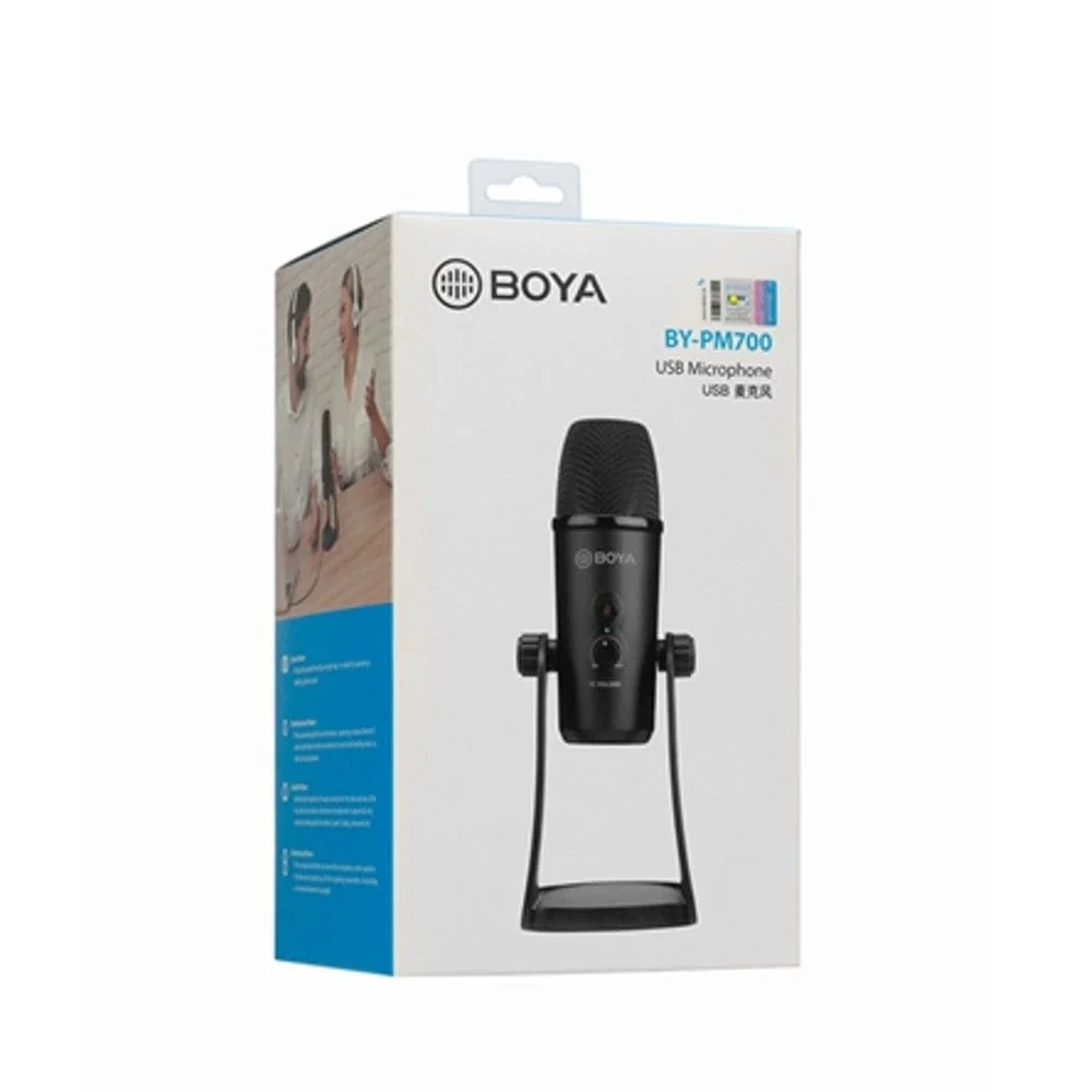 Boya BY-PM700 USB Condenser Microphone - Black - Image 9