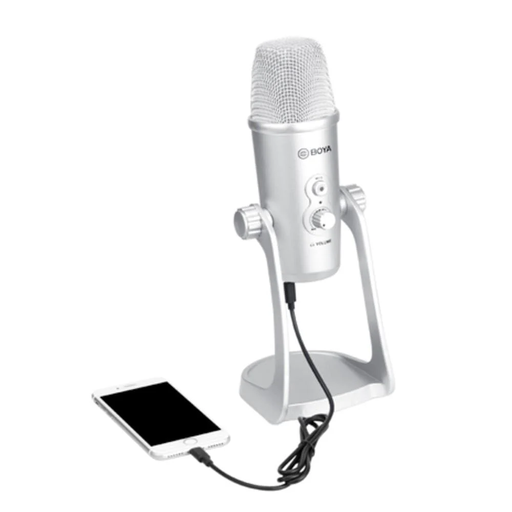 Boya BY-PM700SP USB Condenser Microphone For iOS Android Windows Mac Devices - Open Box - Image 3