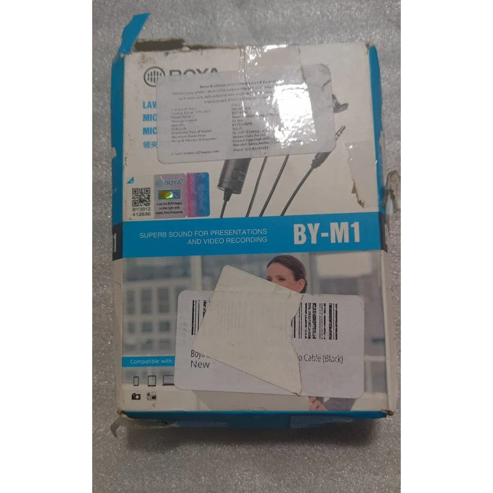 Boya BYM1 Omnidirectional Level Condenser Microphone - Black - Open Box B Stock - Image 11