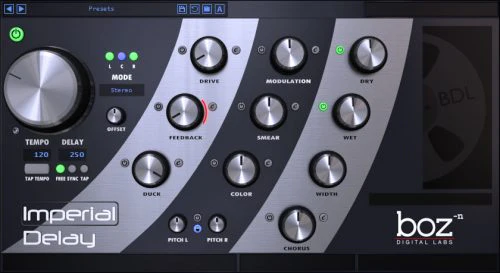 Boz Imperial Delay Delay Effect – Professional Audio Software & Plugin - Image 2