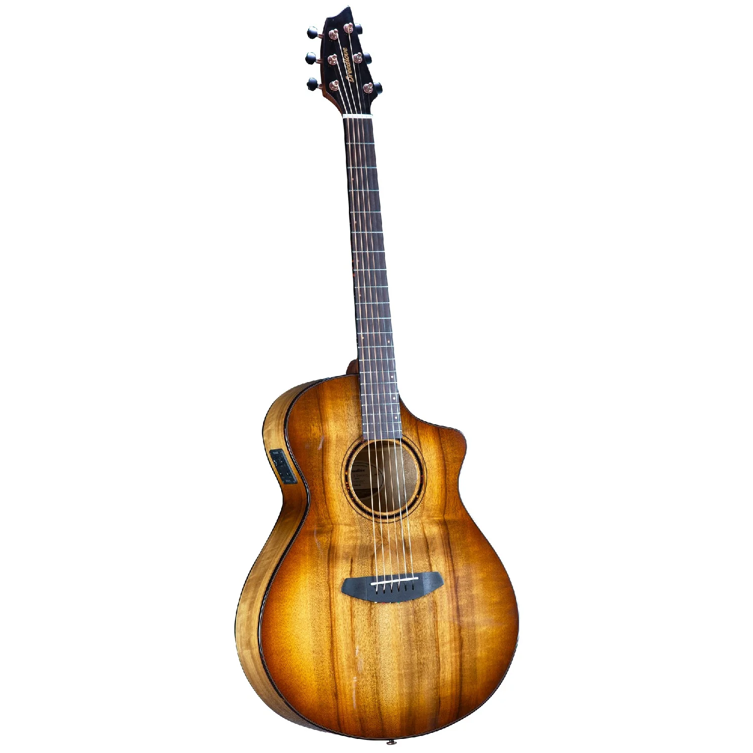 Breedlove Pursuit Exotic S Concert Ambar CE 6 String Electro Acoustic Guitar - Image 3