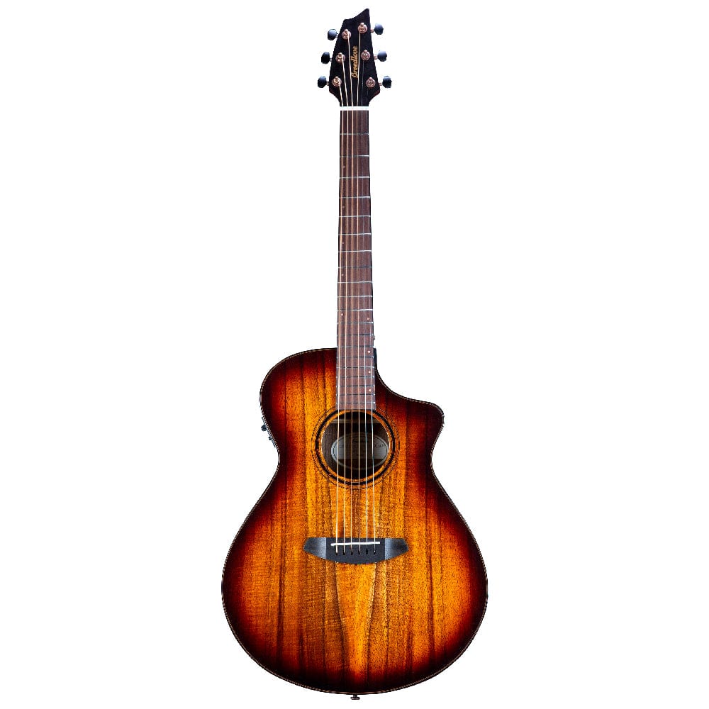 Breedlove Pursuit Exotic S Concert Edgeburst CE Koa-Koa Electro Acoustic Guitar