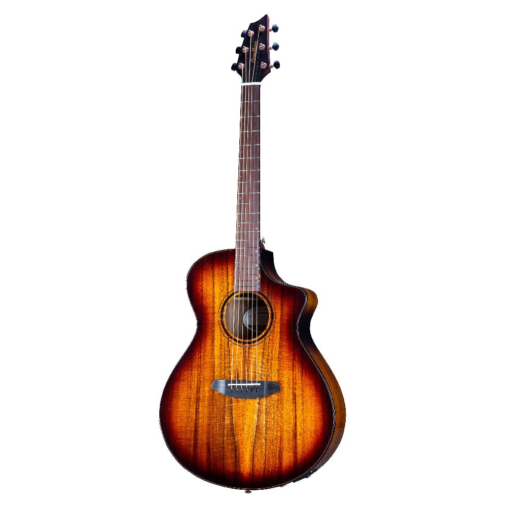 Breedlove Pursuit Exotic S Concert Edgeburst CE Koa-Koa Electro Acoustic Guitar - Image 3