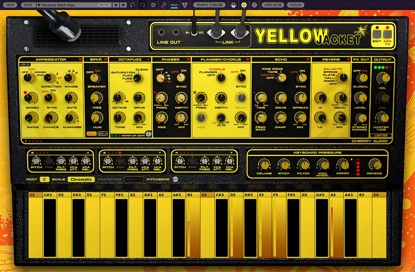Cherry Audio Yellowjacket Synthesizer - Image 5