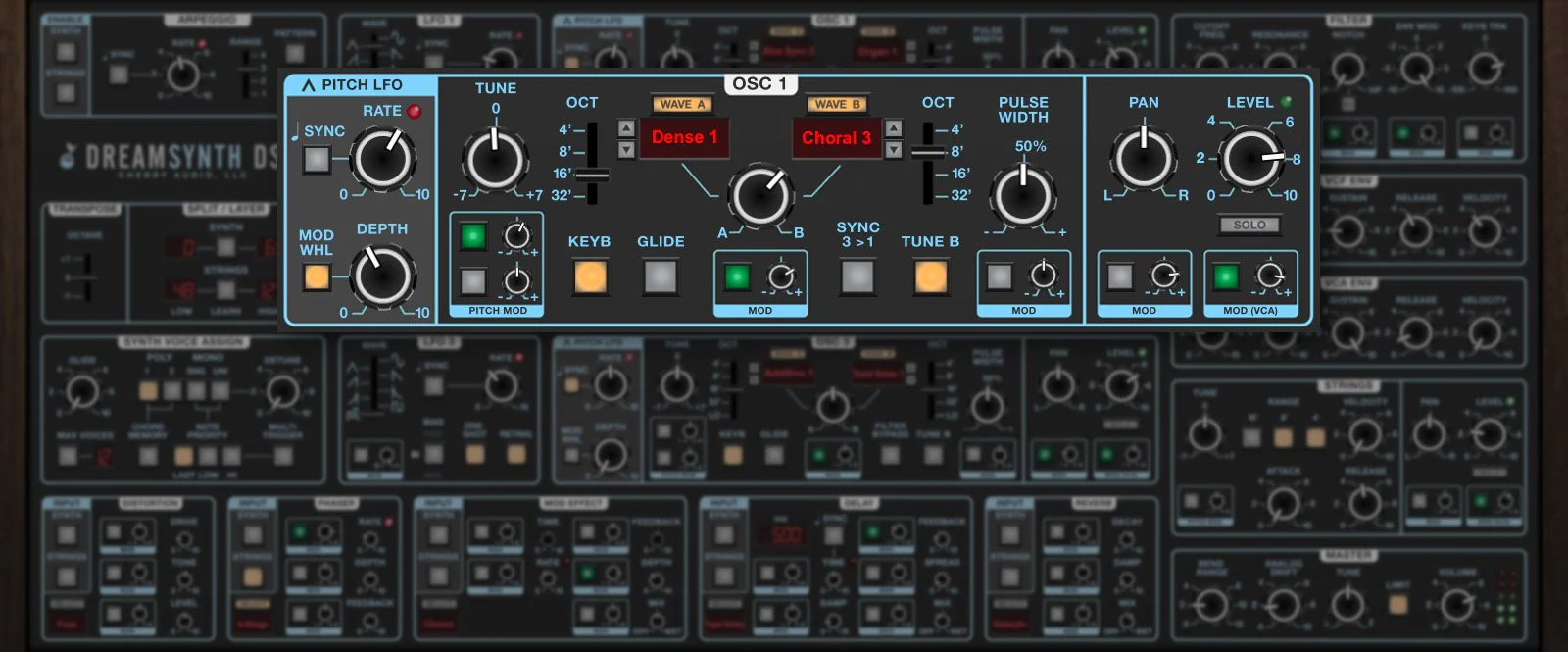 Cherry Audio Dreamsynth Synthesizer β Professional Audio Software & Plugin - Image 4
