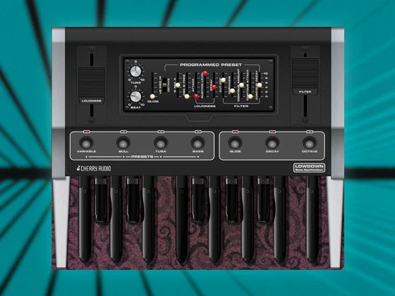 Cherry Audio Lowdown Bass Synthesizer โ Professional Audio Software & Plugin