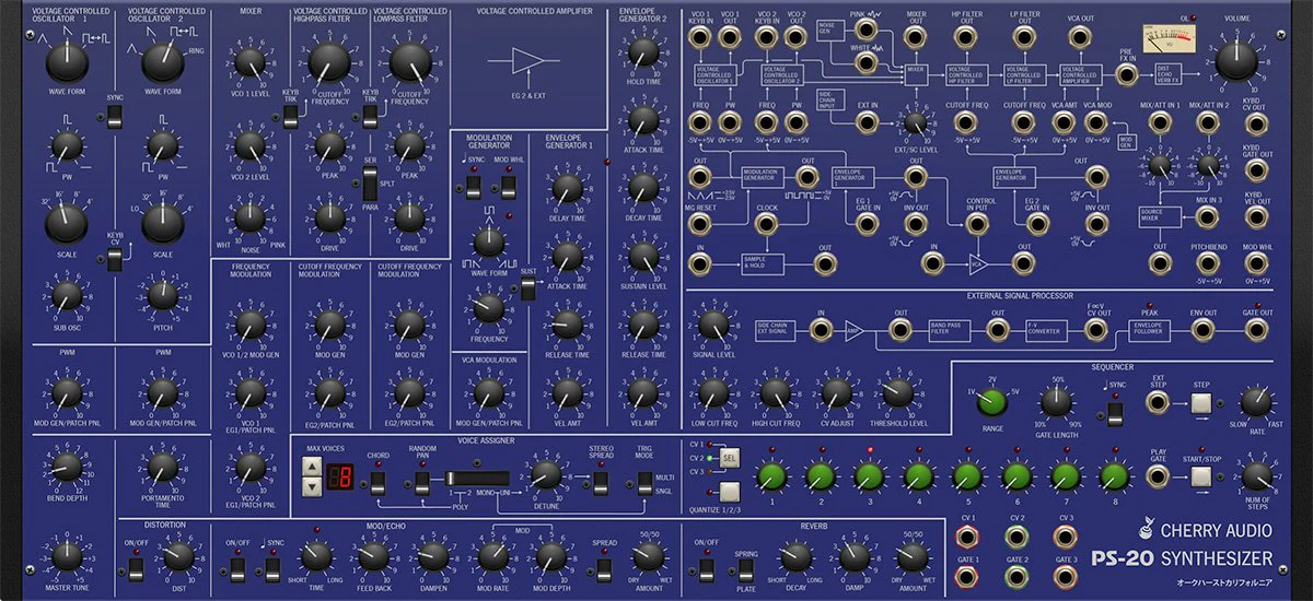 Cherry Audio PS-20 Synthesizer – Professional Audio Software & Plugin - Image 5