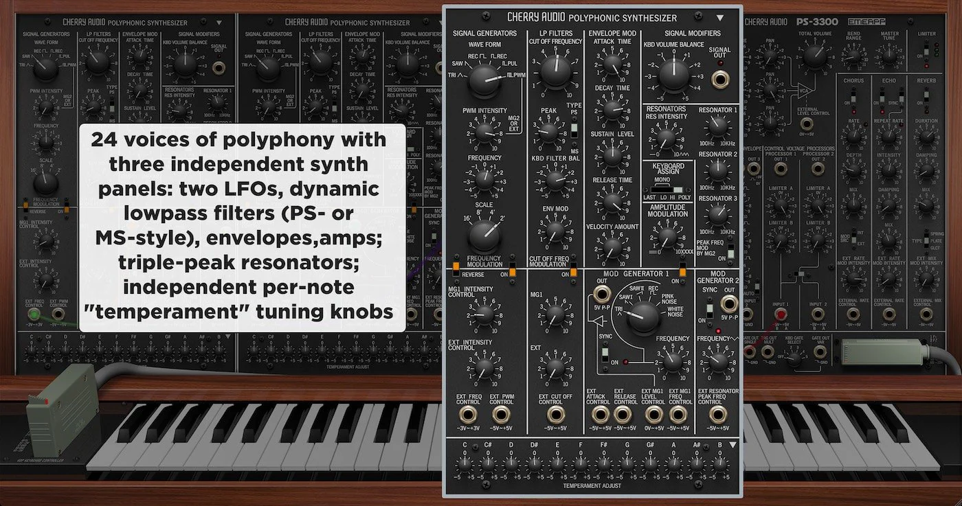 Cherry Audio PS-3300 Synthesizer – Professional Audio Software & Plugin - Image 5