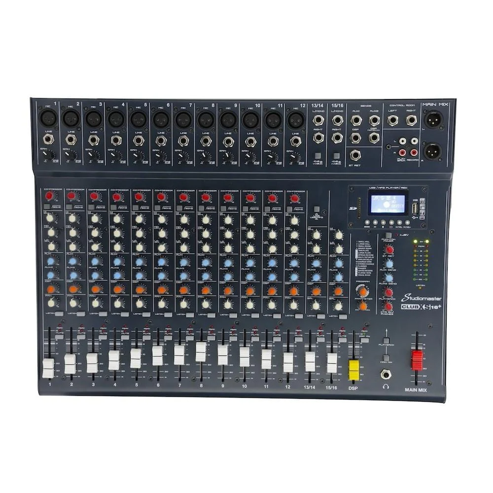 Carlsbro Club XS 16+ 16 Input Channel Analog Mixer