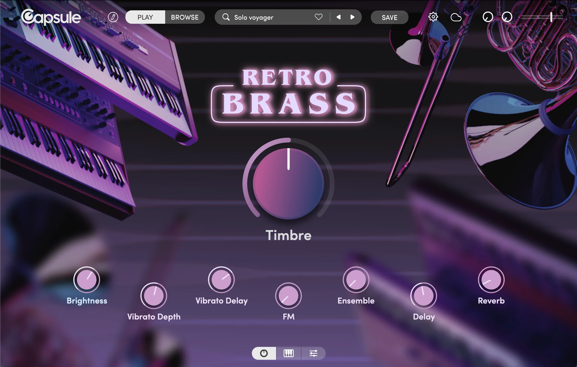 Capsule Retro Brass: Brass Instrument – Professional Audio Software & Plugin
