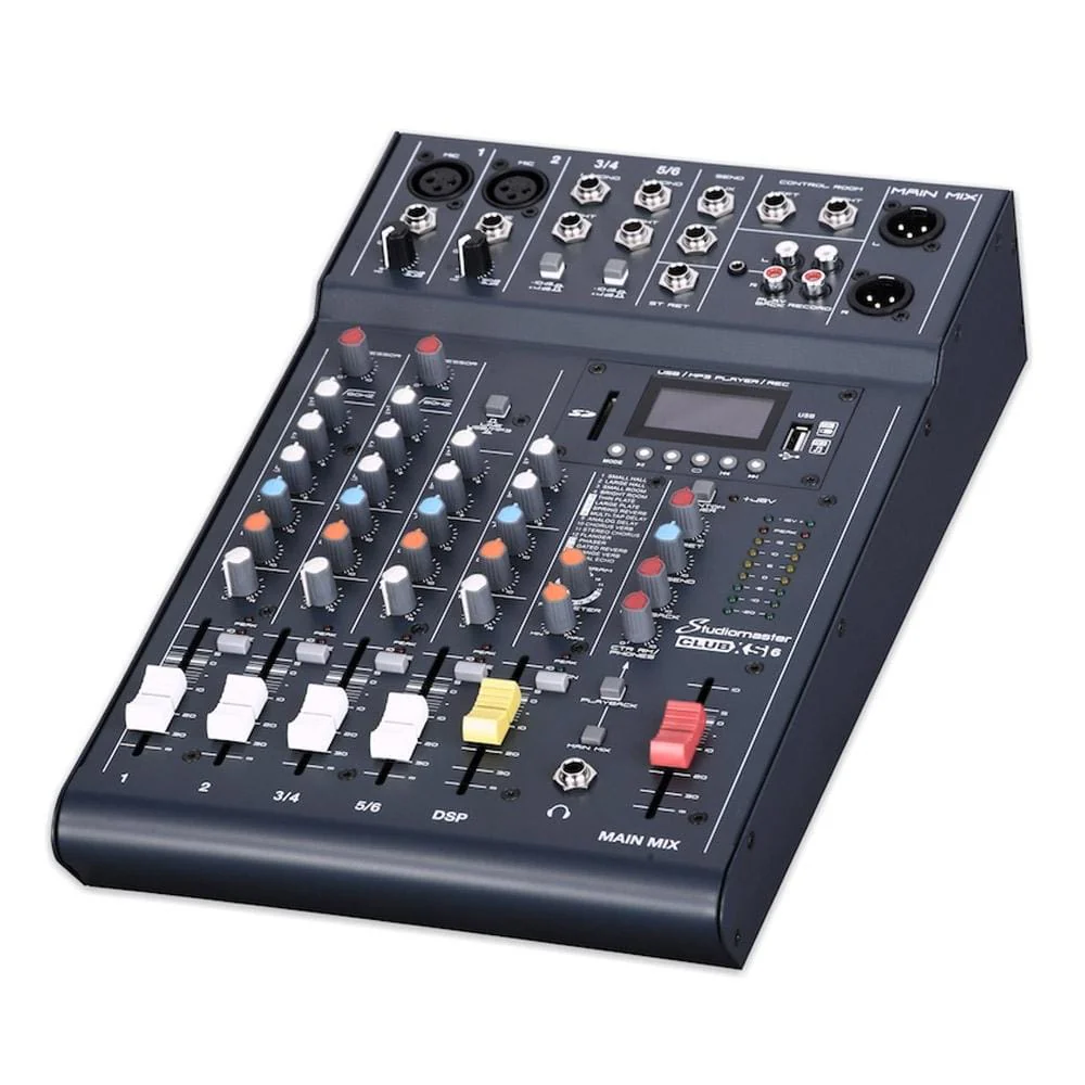Carlsbro CLUB XS6 6 Channel Analog Mixer - Image 2