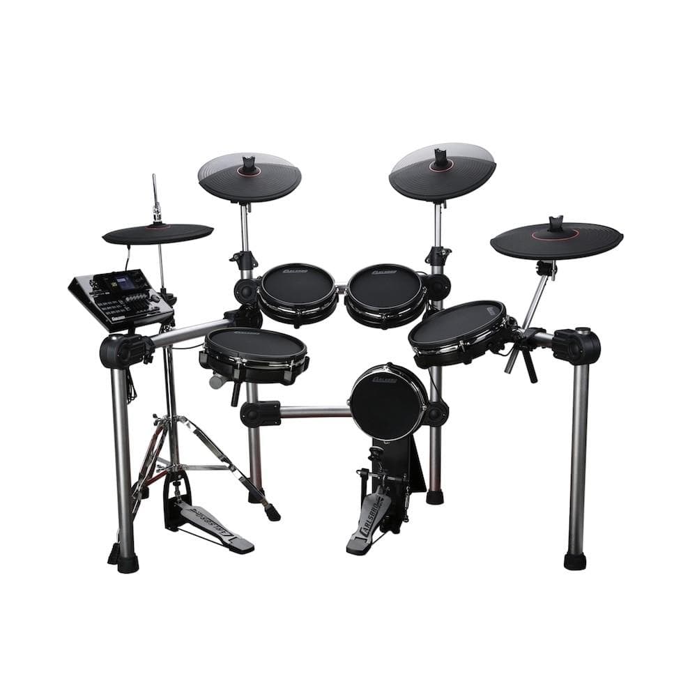 Carlsbro CS D600 9 Piece Electronic Mesh Head Drum Kit - Black - Image 2