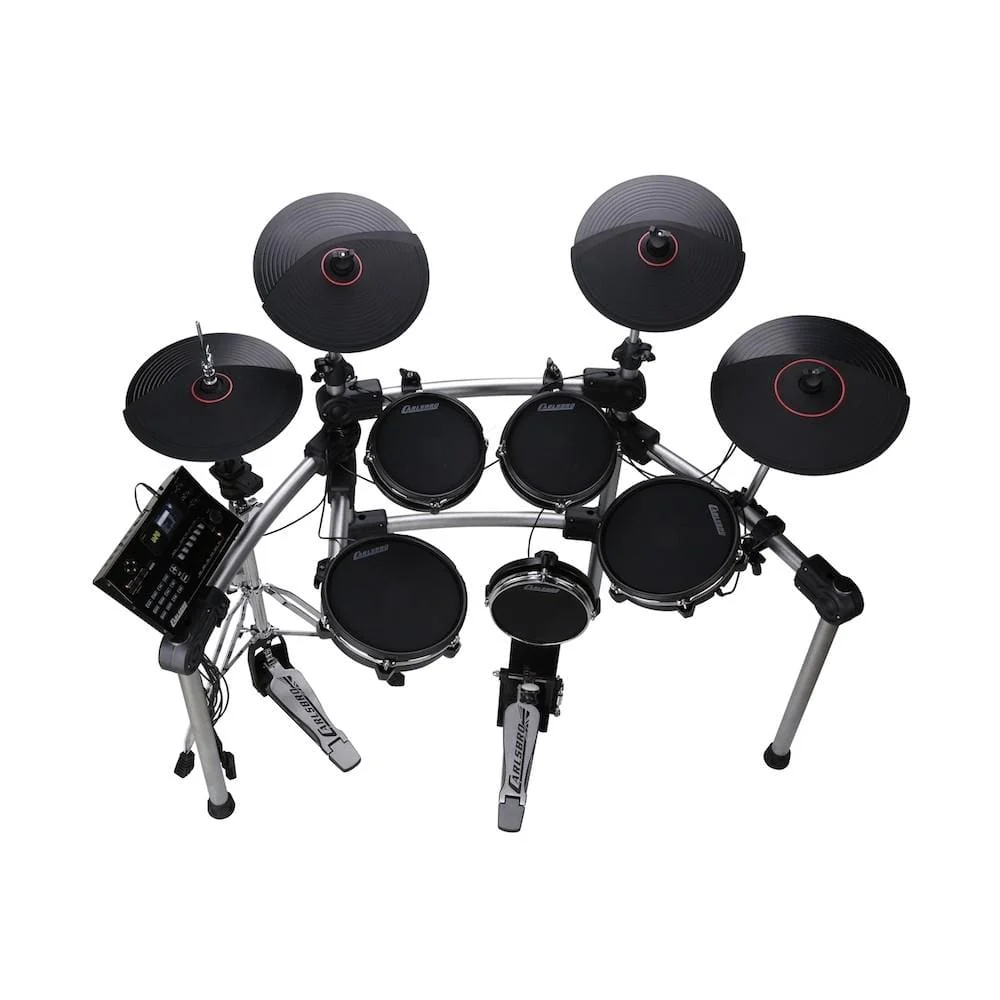 Carlsbro CS D600 9 Piece Electronic Mesh Head Drum Kit - Black - Image 3