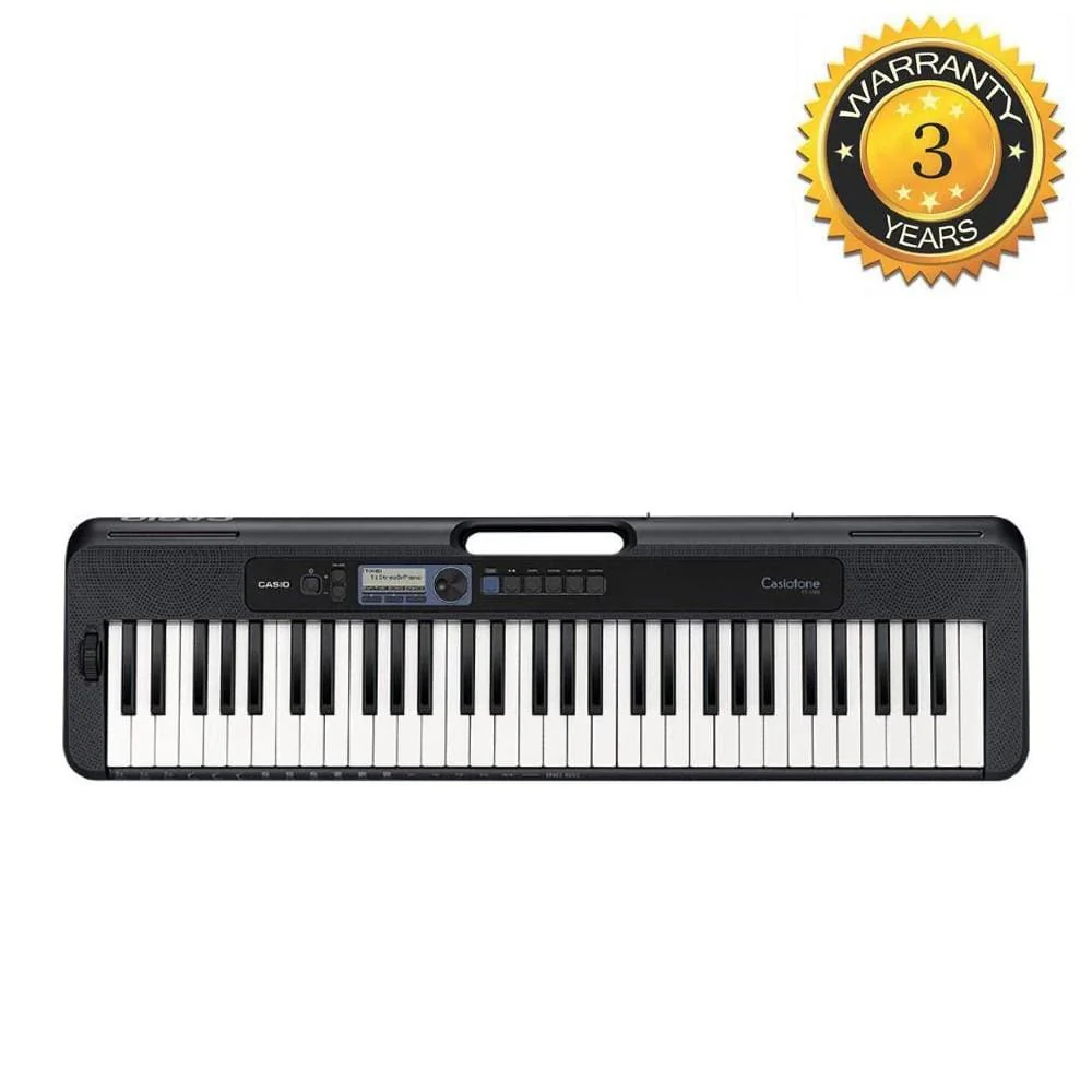 Casio Casiotone CT S300 61 Key Portable Keyboard with Adapter - Image 9