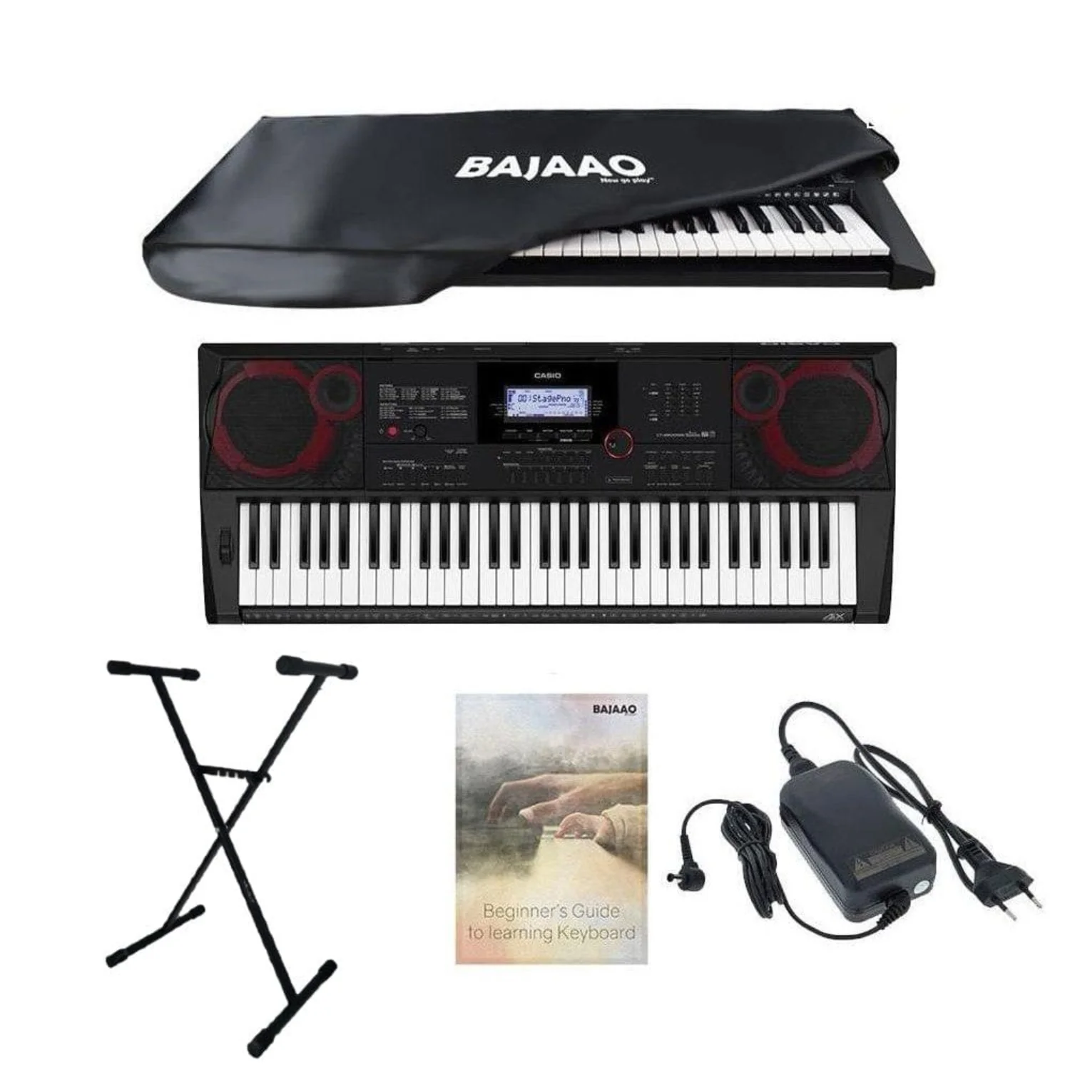 Casio CT-X8000IN 61-Key Portable Keyboard with Adapter - Image 8