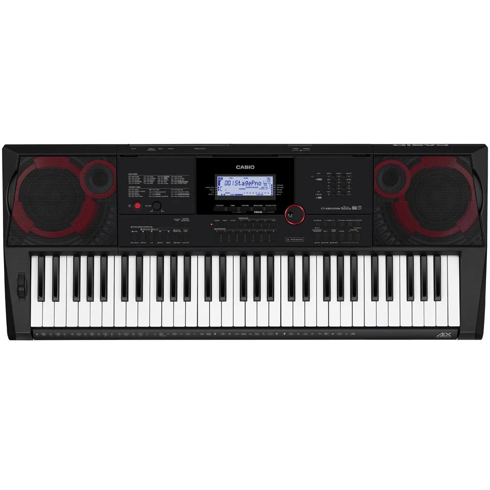 Casio CT-X8000IN 61-Key Portable Keyboard With Power Adapter, Dust Cover, Stand, Online Lessons & Ebook - Image 3