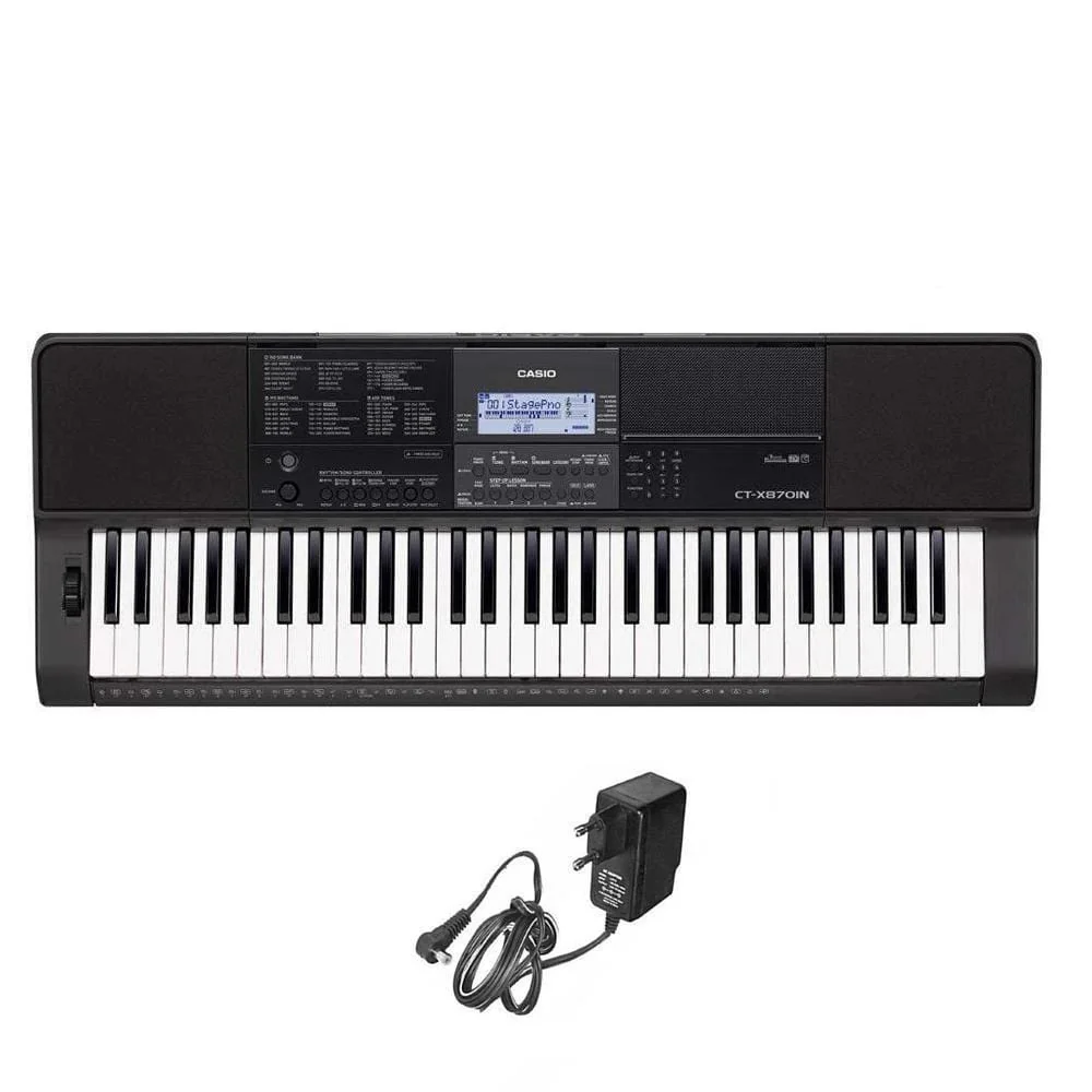 CAS-CTX870IN Portable Keyboard With Adapter - Image 3