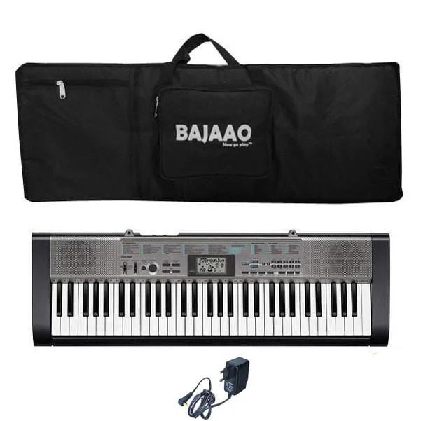 Casio CTK-1300 Standard Keyboard With Keyboard Bag and Power Adapter