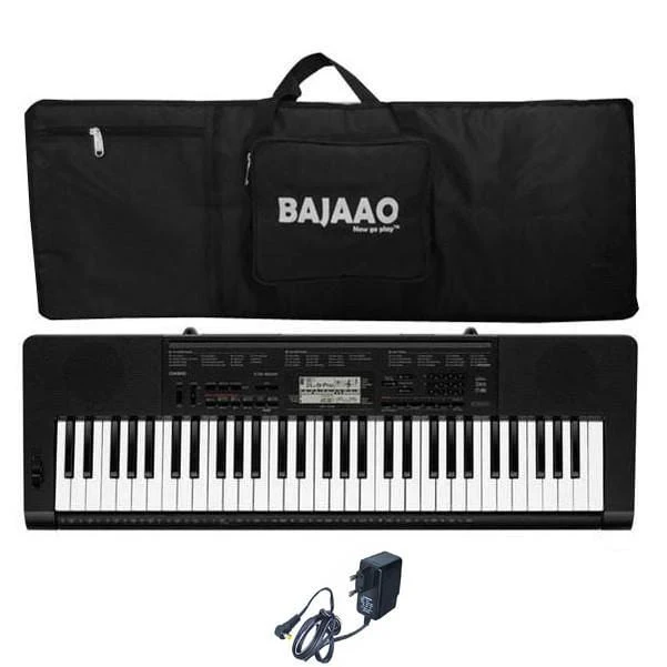 Casio CTK-3200 61-Key Portable Keyboard With Keyboard Gig bag And Power Adapter