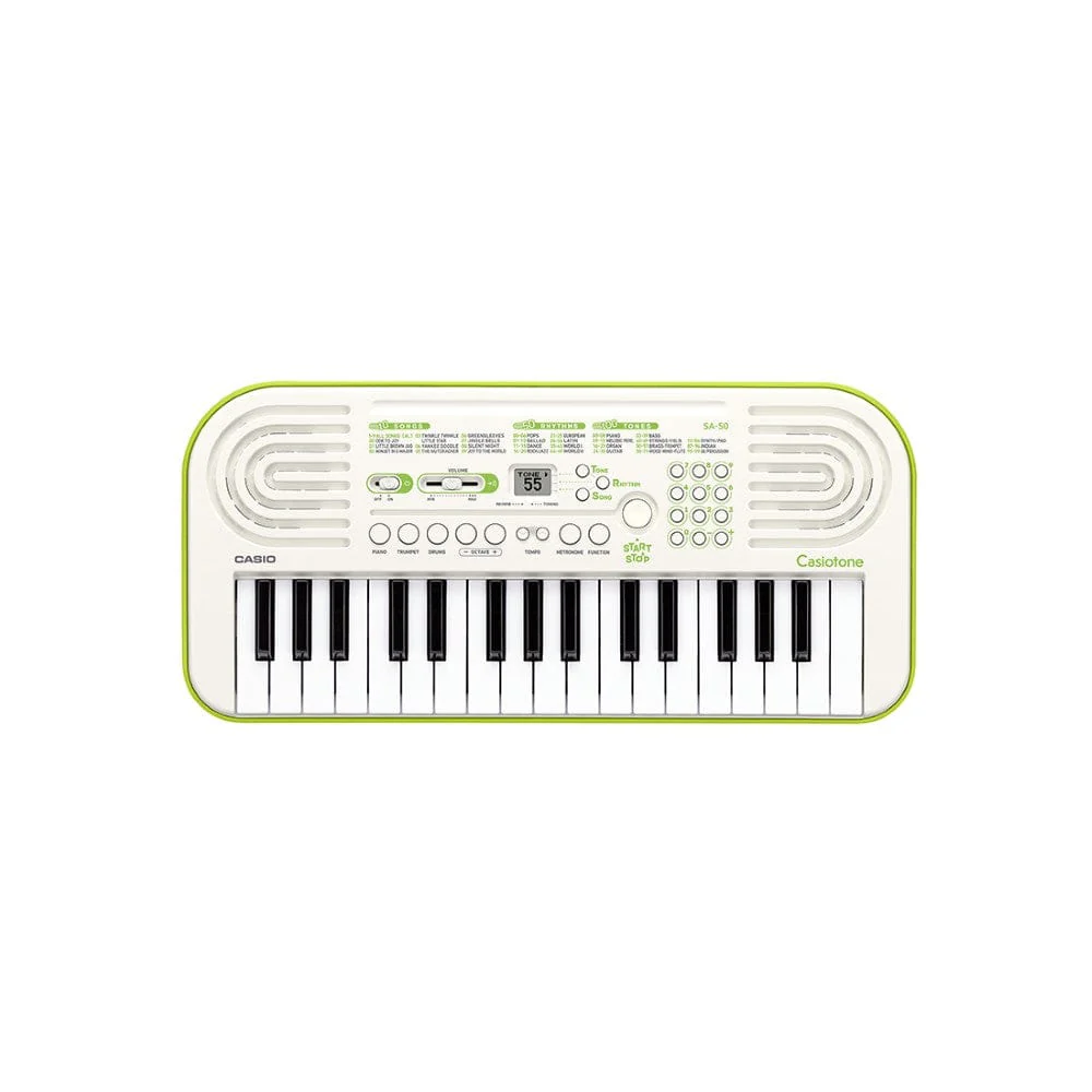 Casio SA-50 Casiotone 32 Key Kids Mini Portable Keyboard
