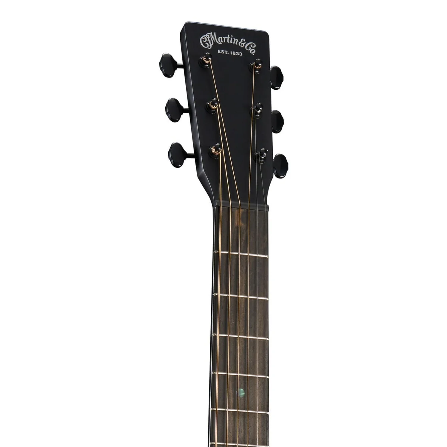 CF Martin DC-10E Modern Black Dreadnought Cutaway 6 String Electro Acoustic Guitar - Image 4