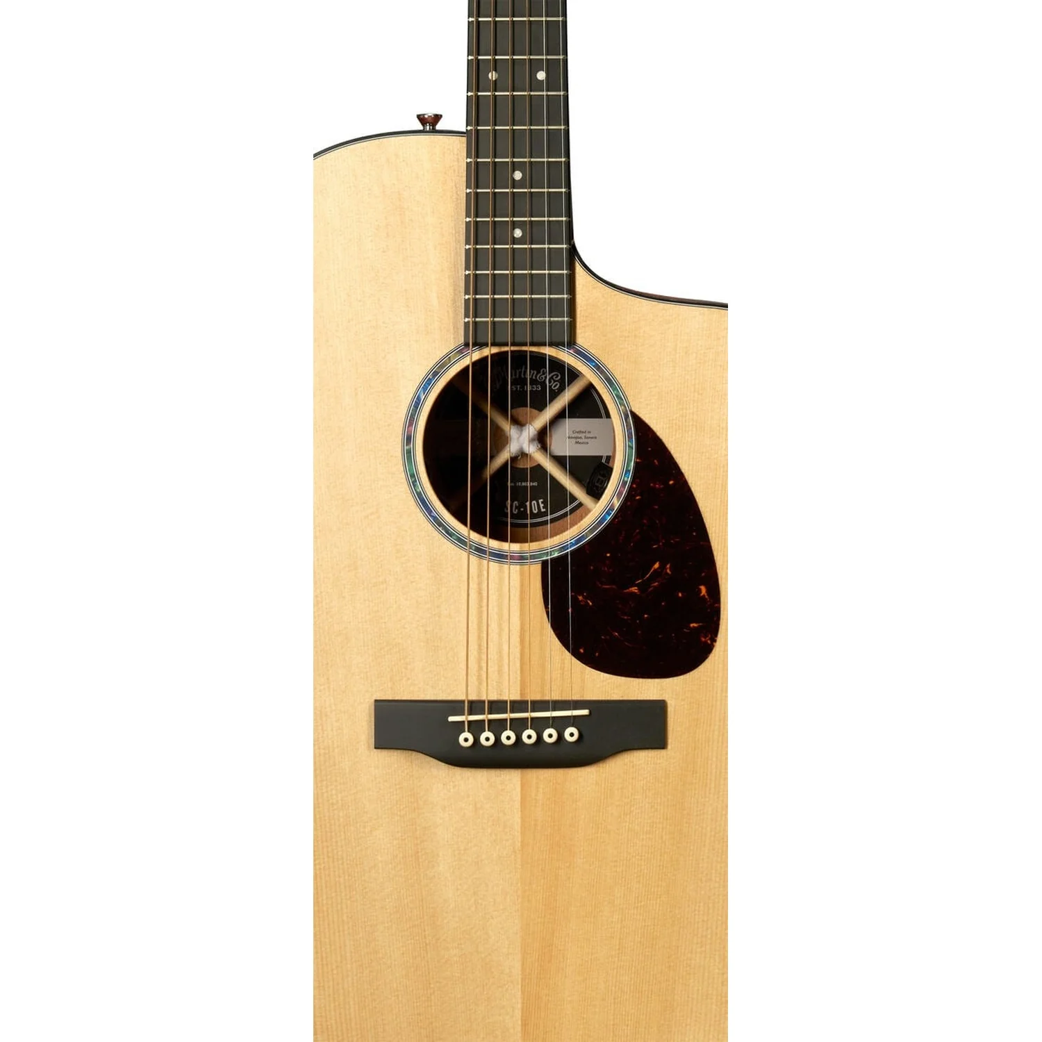CF Martin SC-10E Road Series 6 String Electro Acoustic Guitar - Image 3