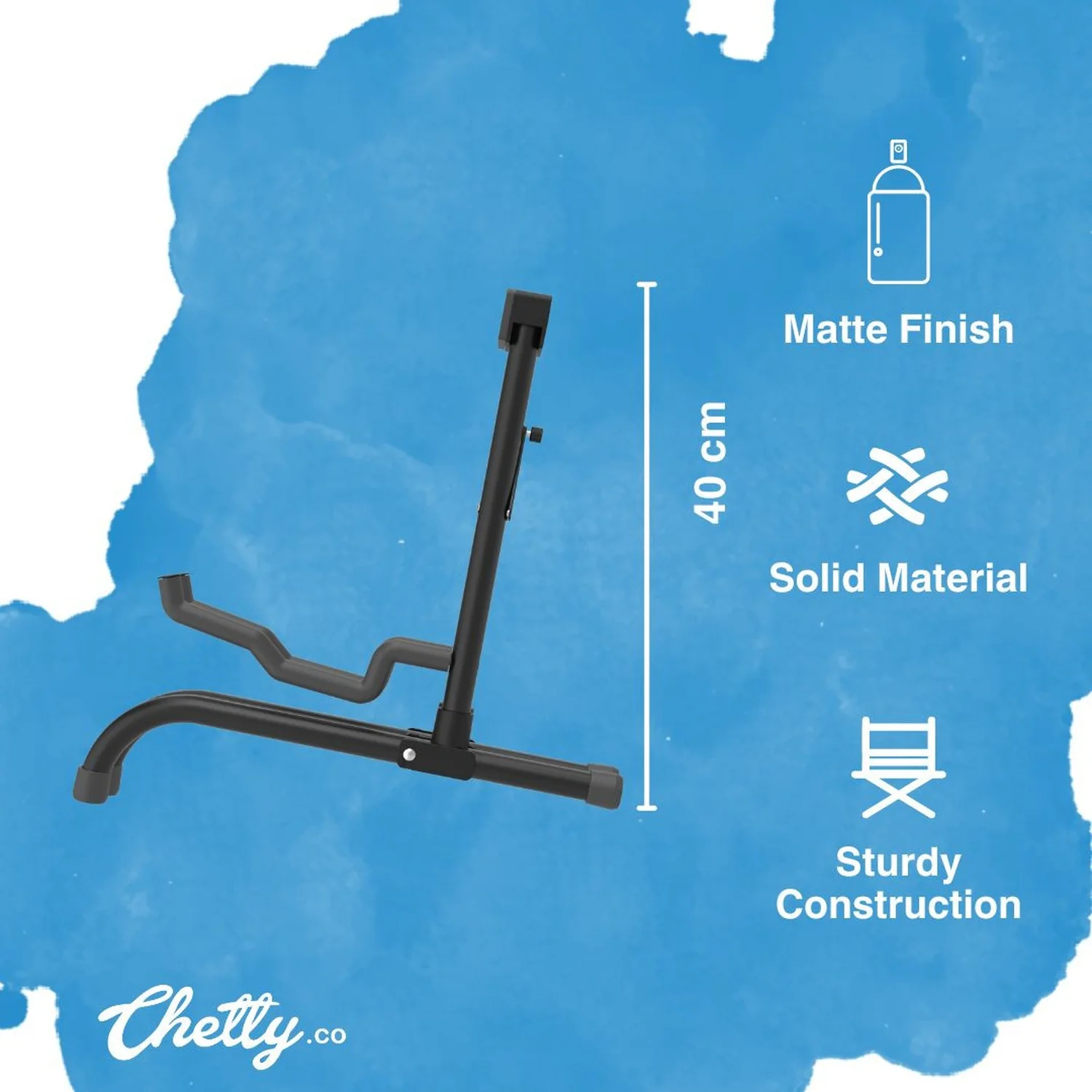 Chetty GA6 A-Type Foldable Guitar Stand - Image 4