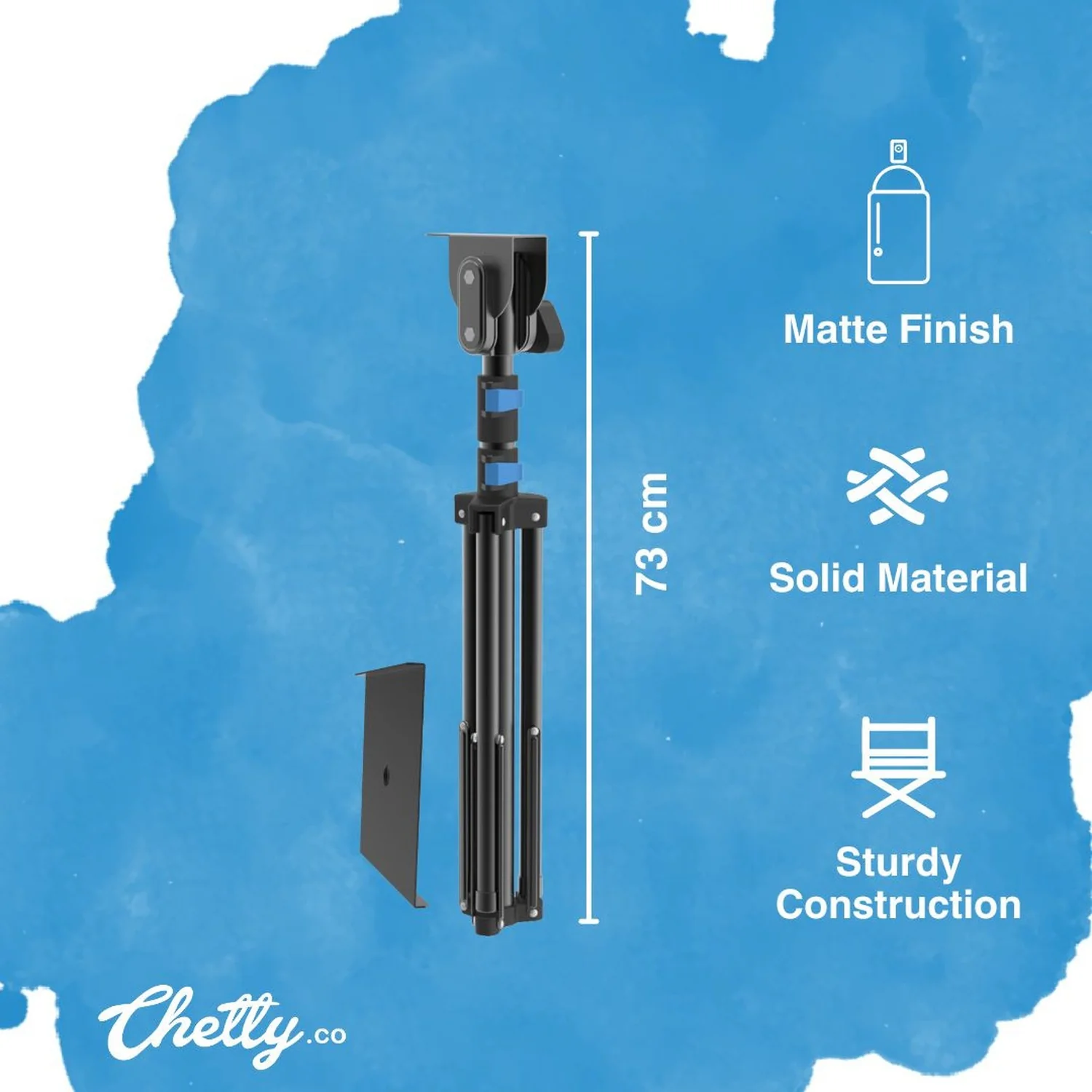 Chetty LS5 Studio Collapsible Tripod Base Monitor Stand - Image 4