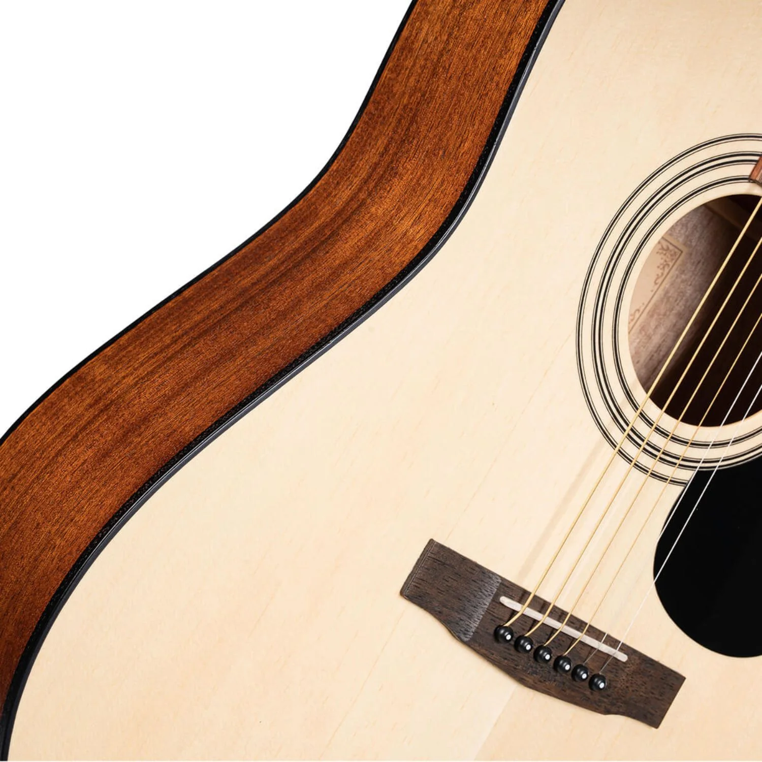 Cort AD810 Dreadnought Acoustic Guitar with E-Book - Image 15