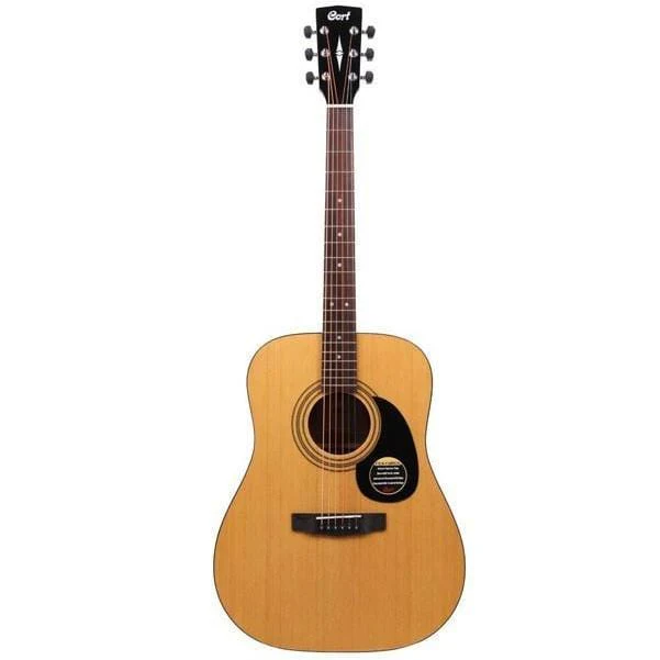 Cort AD810 Dreadnought Acoustic Guitar - Open Pore - Open Box