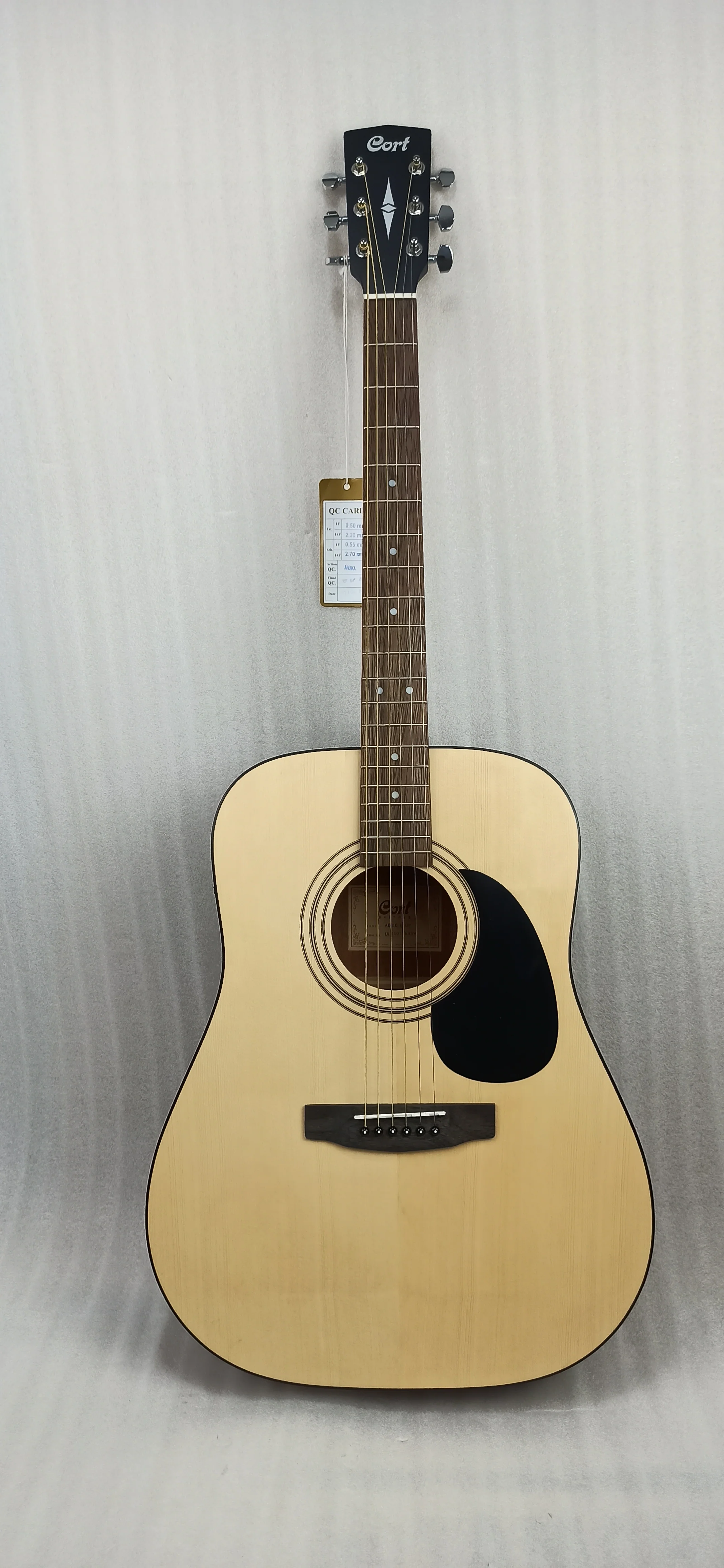 Cort AD810E Dreadnought Electro Acoustic Guitar - Open Pore Natural - Open Box - Image 52