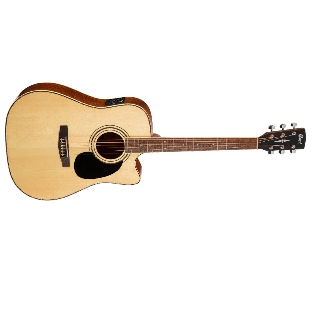 Cort AD880CE Cutaway Electro Acoustic Guitar - Image 6