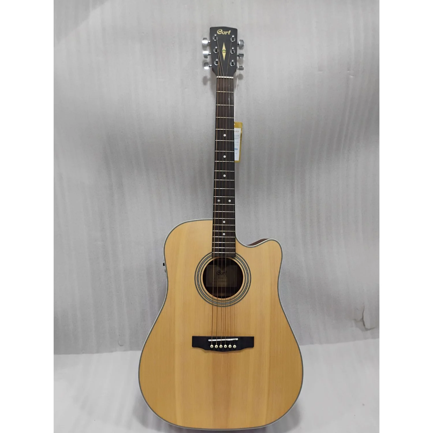 Cort AF500CE Standard Series Cutaway 6 String Electro Acoustic Guitar - Open Box B Stock