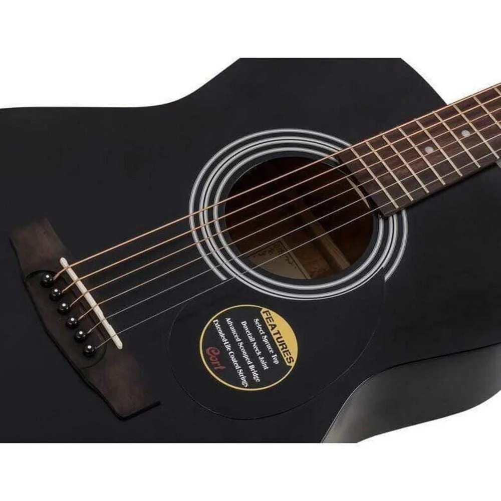 Cort AF510E Electro Acoustic Guitar - Image 4