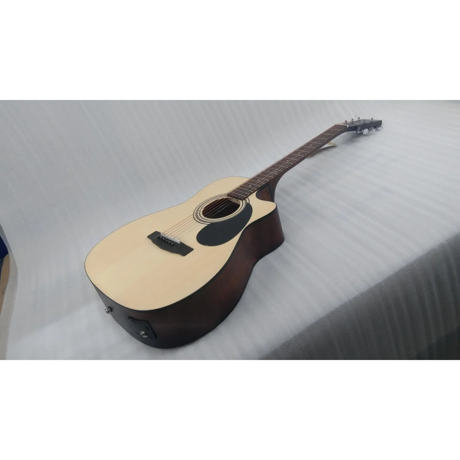 Cort AF515CE 6-String Electro Acoustic Guitar - Open Pore - Open Box - Image 5